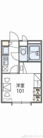 レオパレスWingの物件間取画像